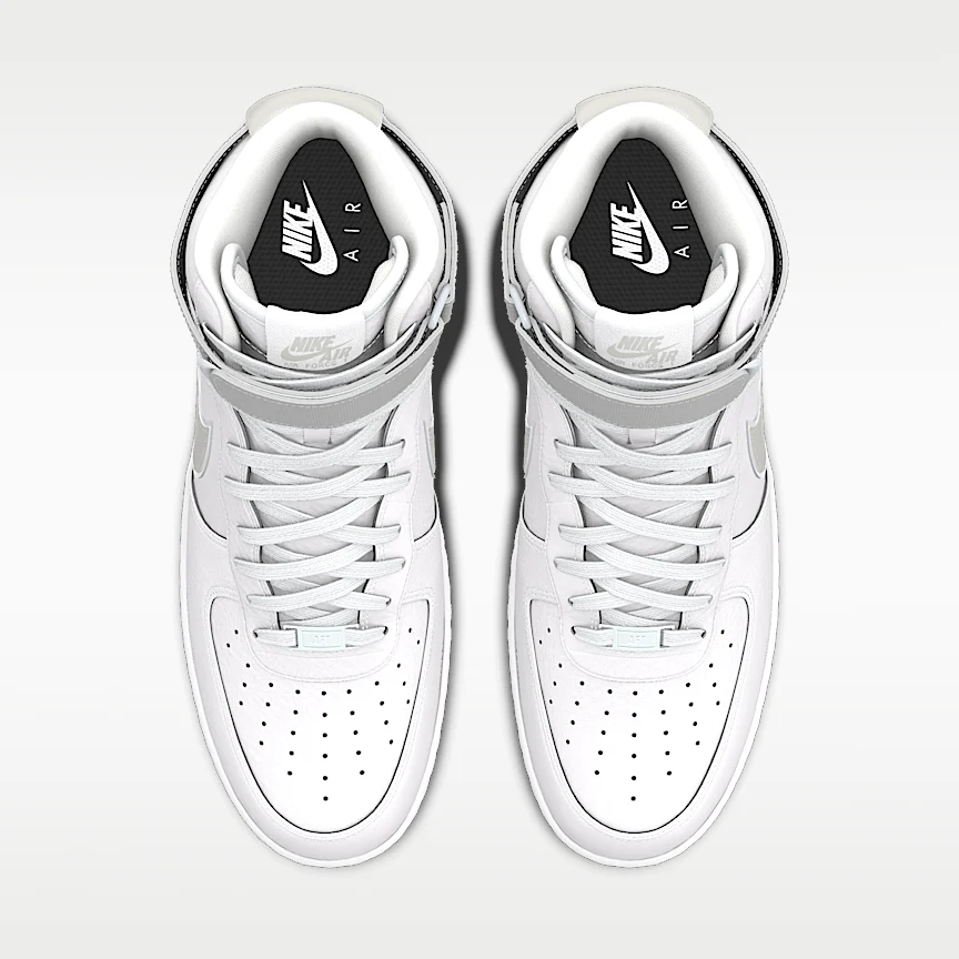 NIKE エア フォース 1 HIGH By You — カスタム ウィメンズシューズ - Image 4