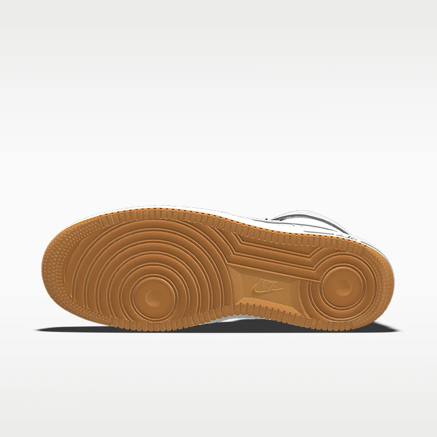 NIKE エア フォース 1 HIGH By You — カスタム ウィメンズシューズ - Image 6