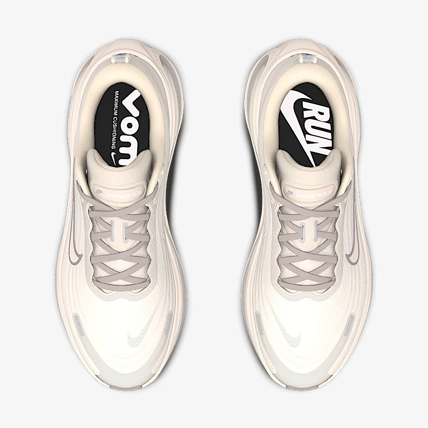 NIKE ボメロ プラス By You — カスタム ウィメンズ ロード ランニングシューズ - Image 4