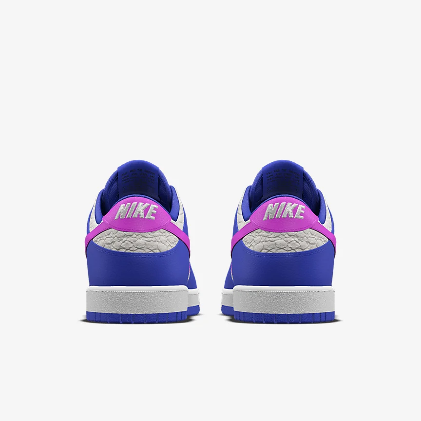 NIKE ダンク LOW アンロックド By You — カスタム メンズシューズ - Image 5