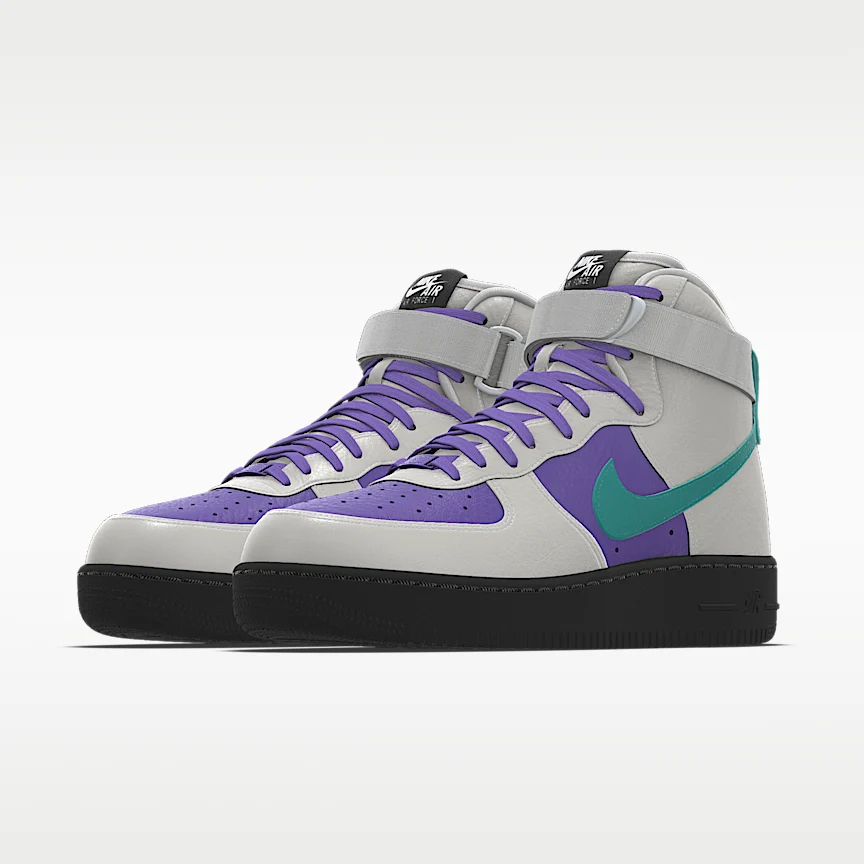 NIKE エア フォース 1 HIGH By You — カスタム メンズシューズ - Image 2
