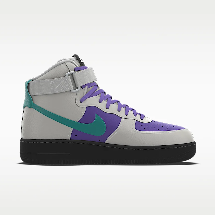 NIKE エア フォース 1 HIGH By You — カスタム メンズシューズ - Image 3