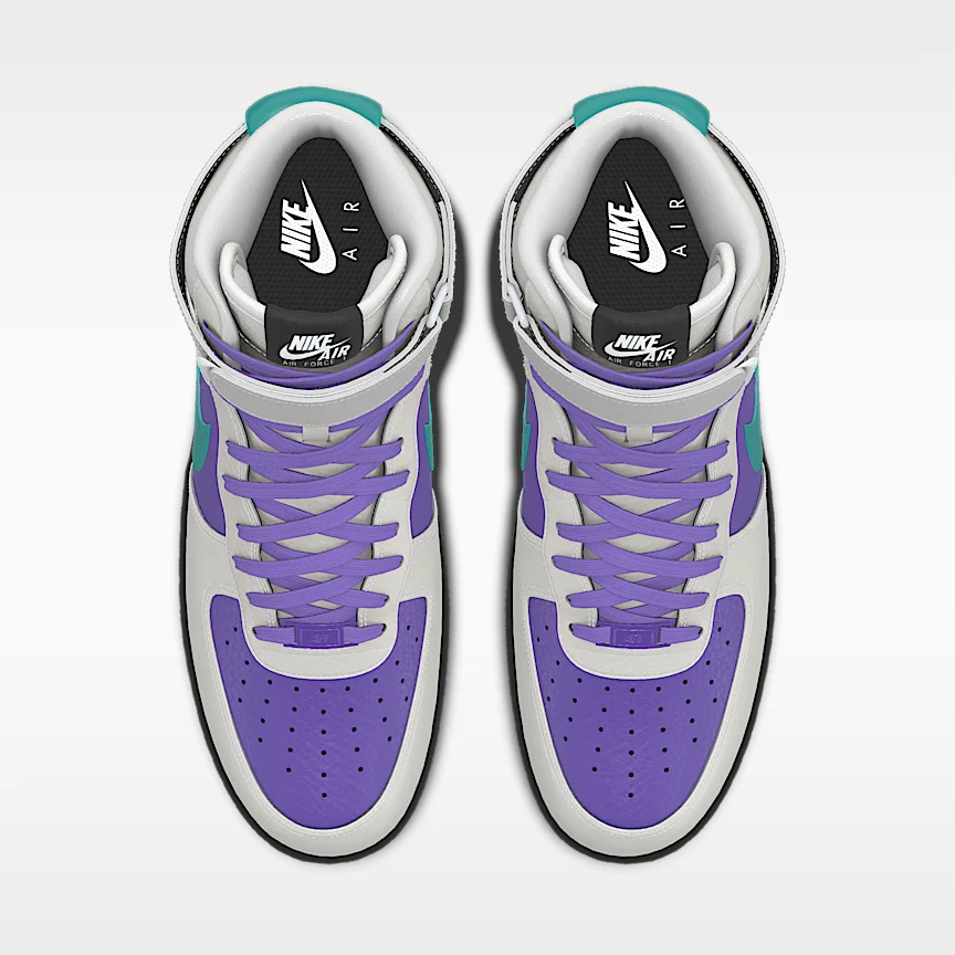 NIKE エア フォース 1 HIGH By You — カスタム メンズシューズ - Image 4