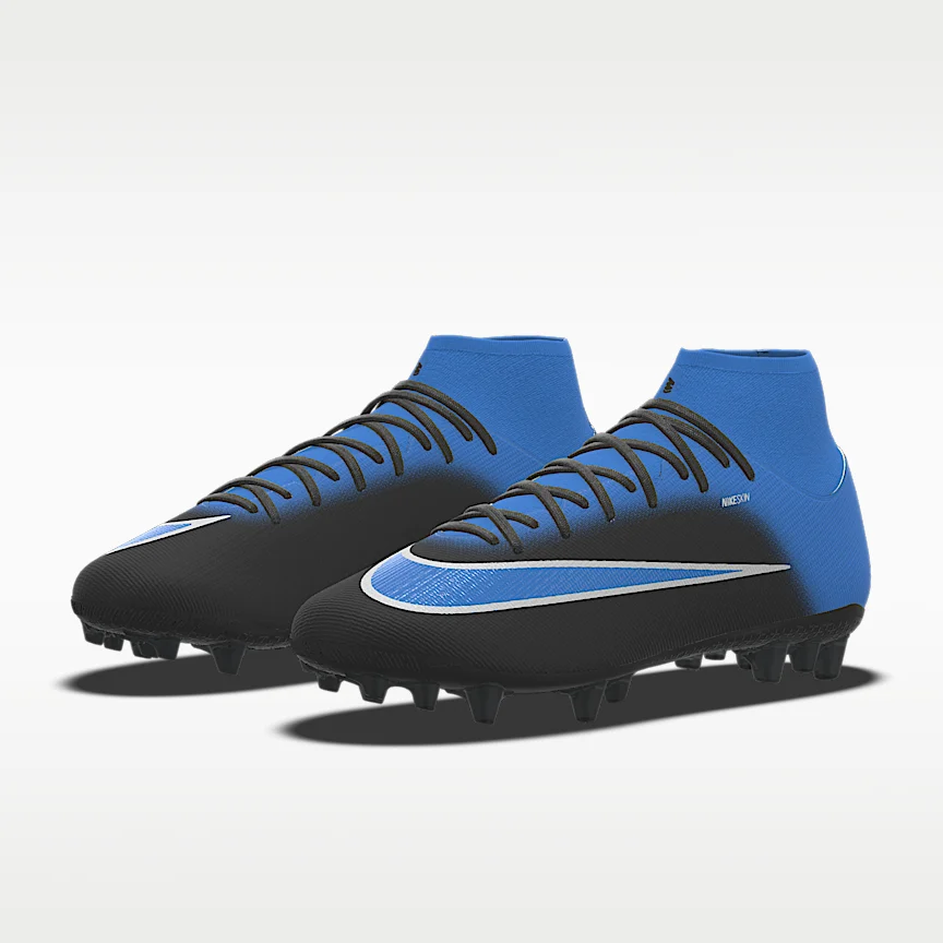 NIKE マーキュリアル スーパーフライ 11 アカデミー By You — カスタム 人工芝用 ハイカット サッカースパイク - Image 2