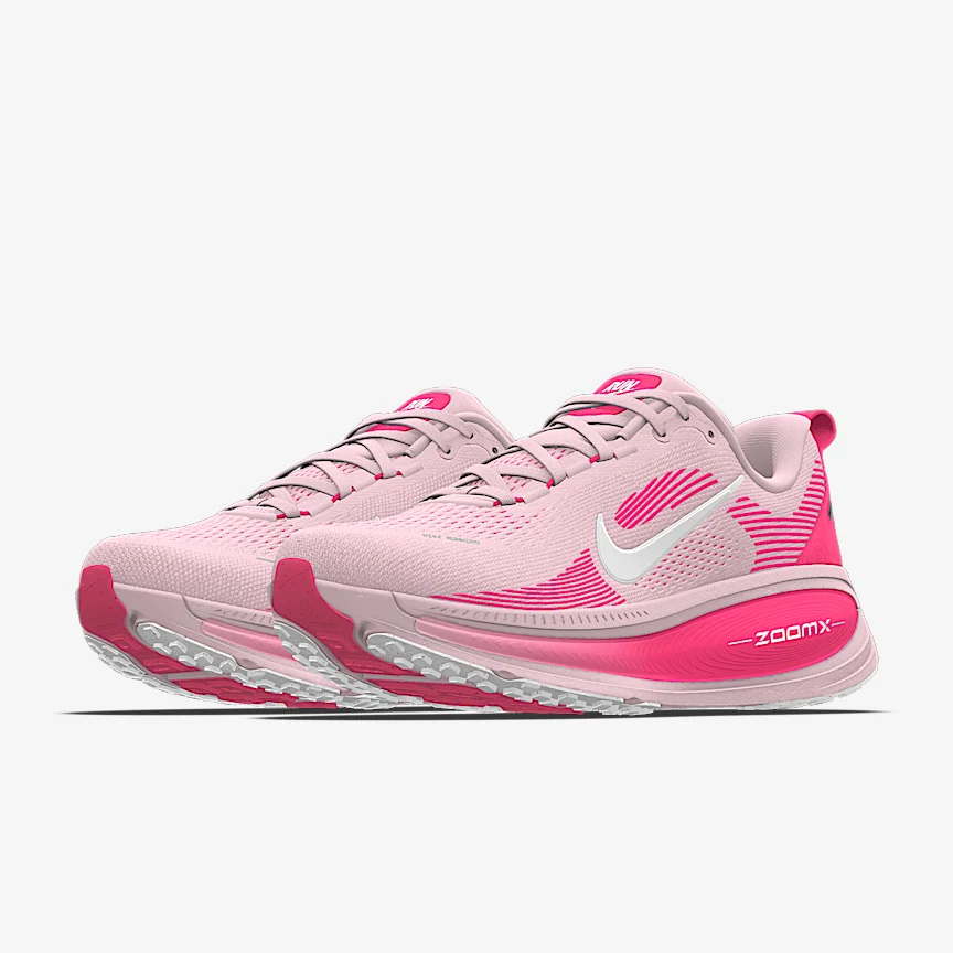 NIKE ボメロ 18 By You — カスタム ウィメンズ ロード ランニングシューズ - Image 2