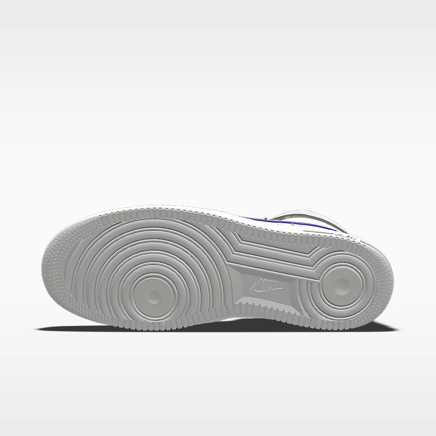 NIKE エア フォース 1 HIGH By You — カスタム ウィメンズシューズ - Image 6