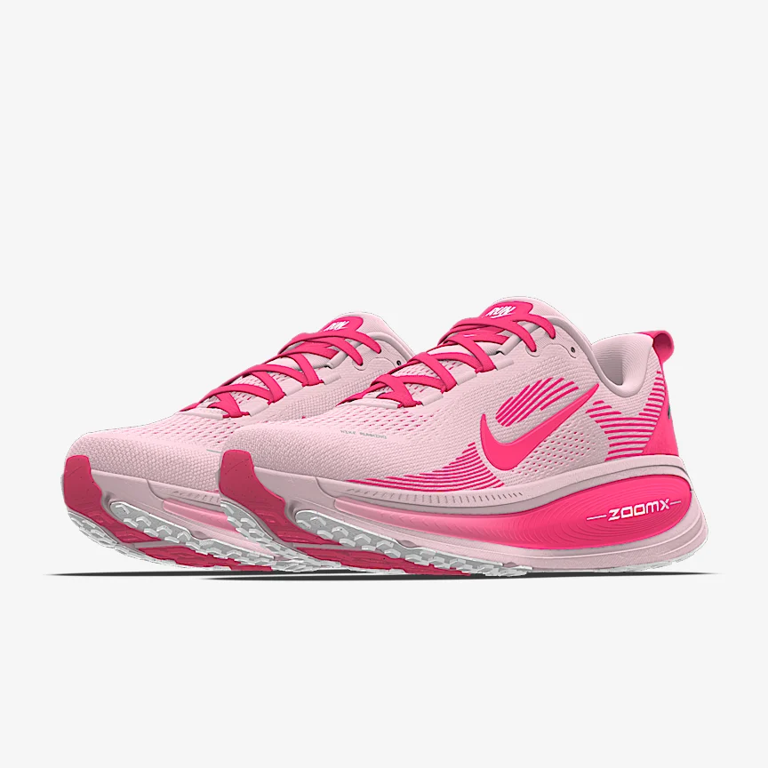 NIKE ボメロ 18 By You — カスタム ウィメンズ ロード ランニングシューズ - Image 2