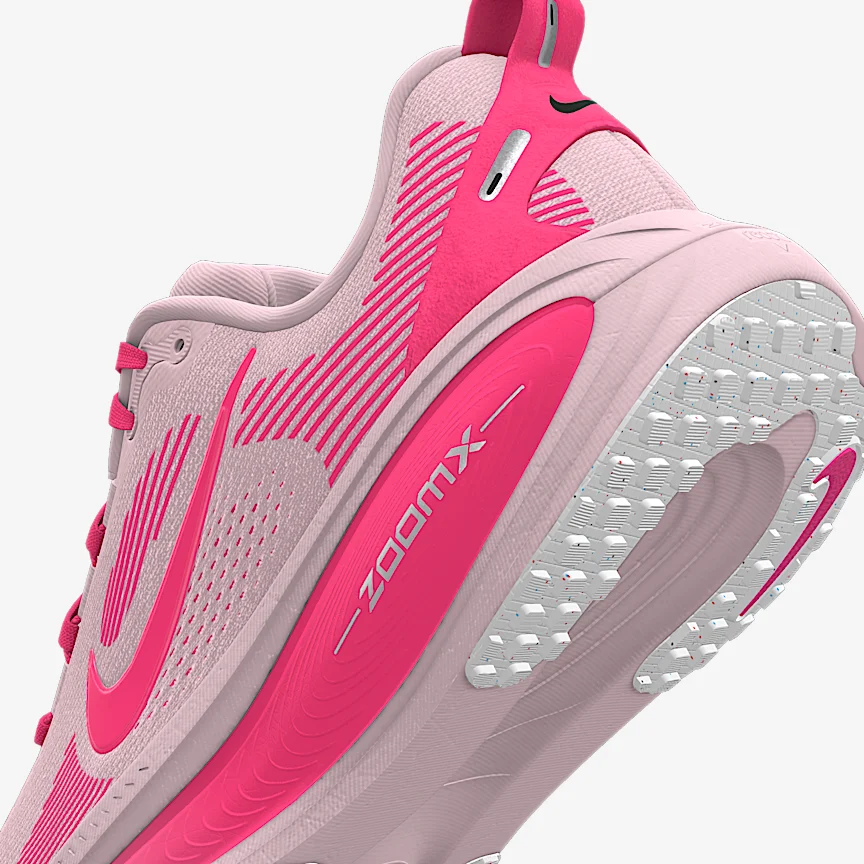 NIKE ボメロ 18 By You — カスタム ウィメンズ ロード ランニングシューズ - Image 8