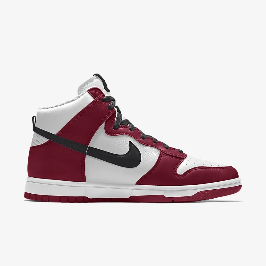 NIKE ダンク HIGH By You — カスタム ウィメンズシューズ - Image 3
