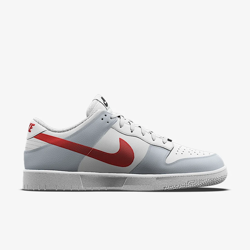 NIKE ダンク LOW アンロックド By You — カスタム ウィメンズシューズ - Image 3