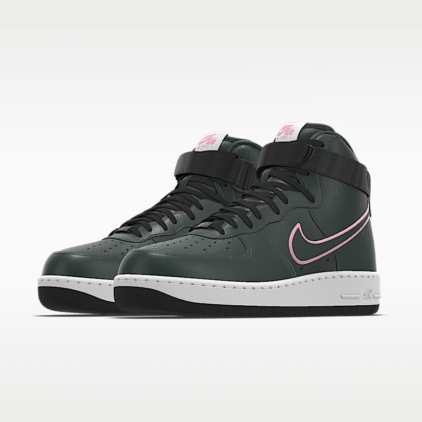 NIKE エア フォース 1 HIGH By You — カスタム ウィメンズシューズ - Image 2