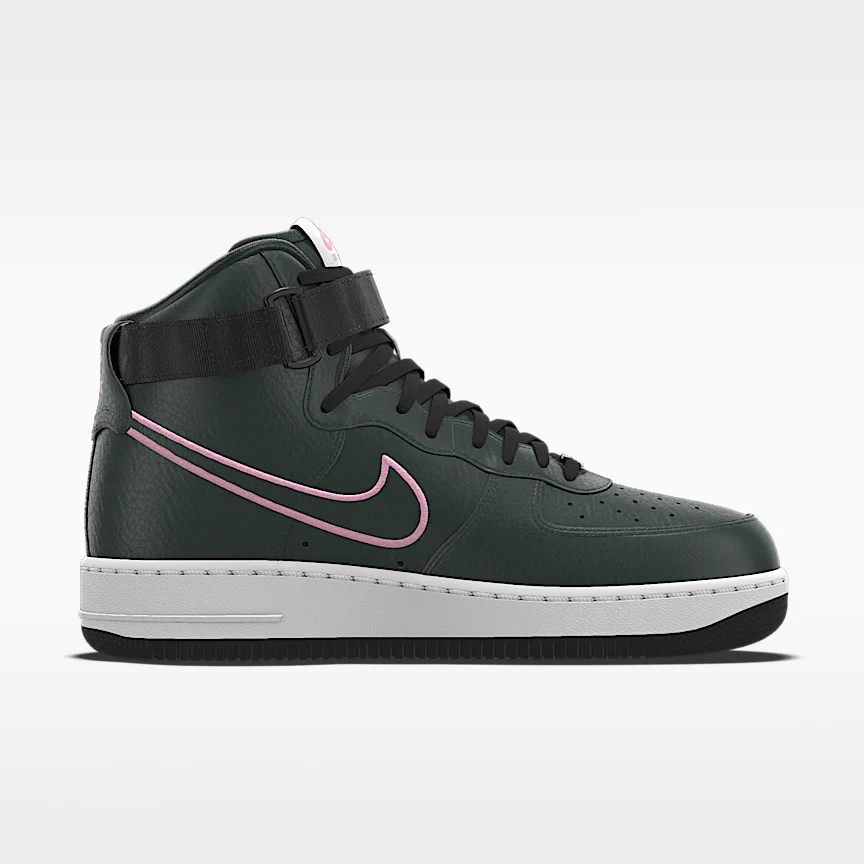 NIKE エア フォース 1 HIGH By You — カスタム ウィメンズシューズ - Image 3