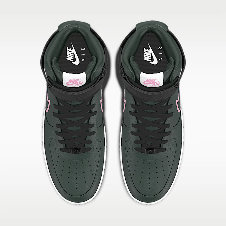 NIKE エア フォース 1 HIGH By You — カスタム ウィメンズシューズ - Image 4