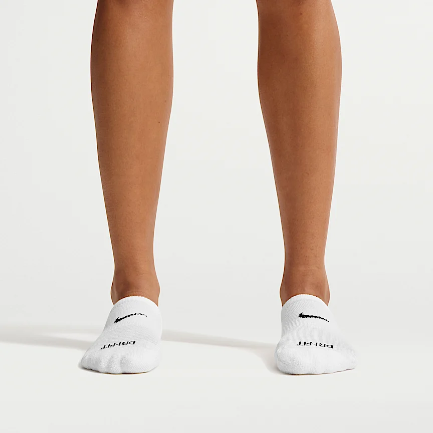 NIKE Everyday Plus Cushioned — Women's Training Footie Socks (3 Pairs) - Image 4