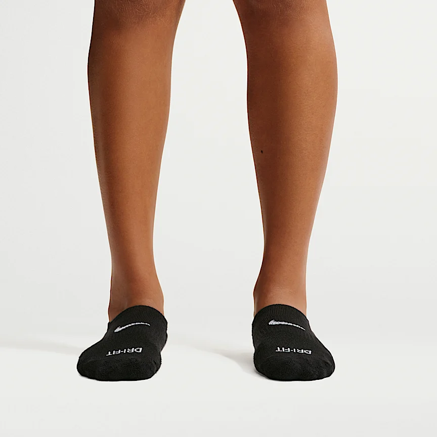 NIKE Everyday Plus Cushioned — Women's Training Footie Socks (3 Pairs) - Image 4