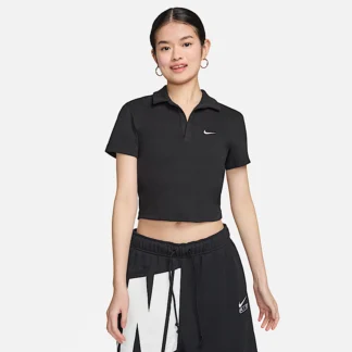 NIKE スポーツウェア エッセンシャル — ウィメンズ ショートスリーブ ポロ トップ