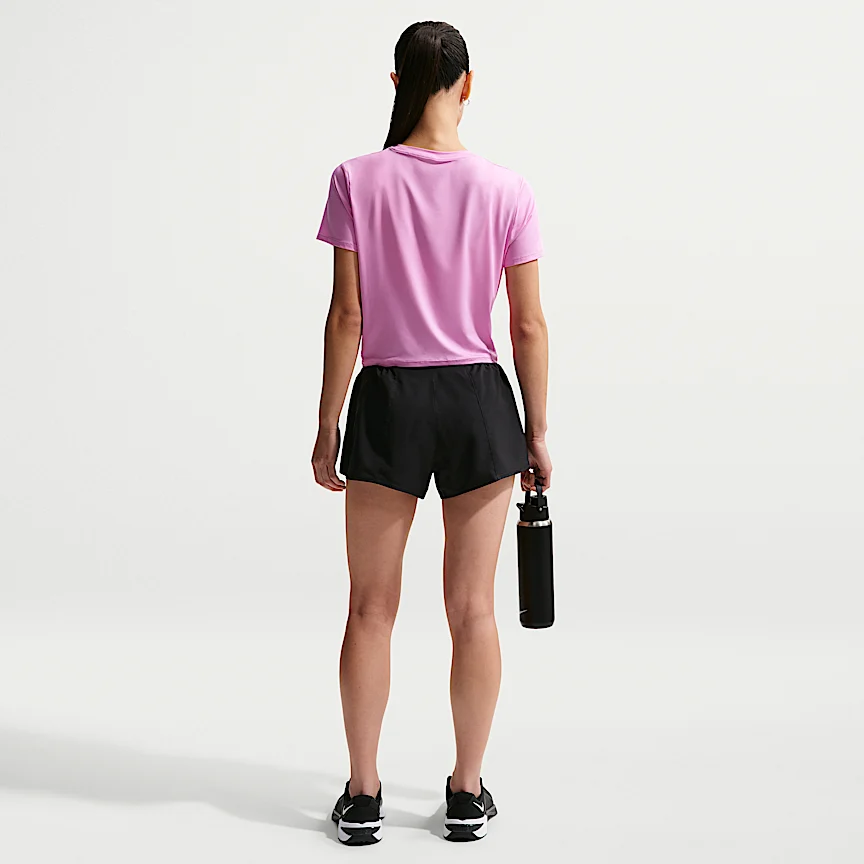 NIKE Dri-FIT ワン — ウィメンズ ミッドライズ 8cm ショートパンツ (インナー付き) - Image 5