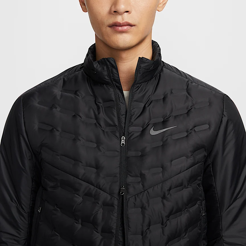 NIKE Therma-FIT ADV エアロロフト — メンズ レペル ダウン ランニングジャケット - Image 4
