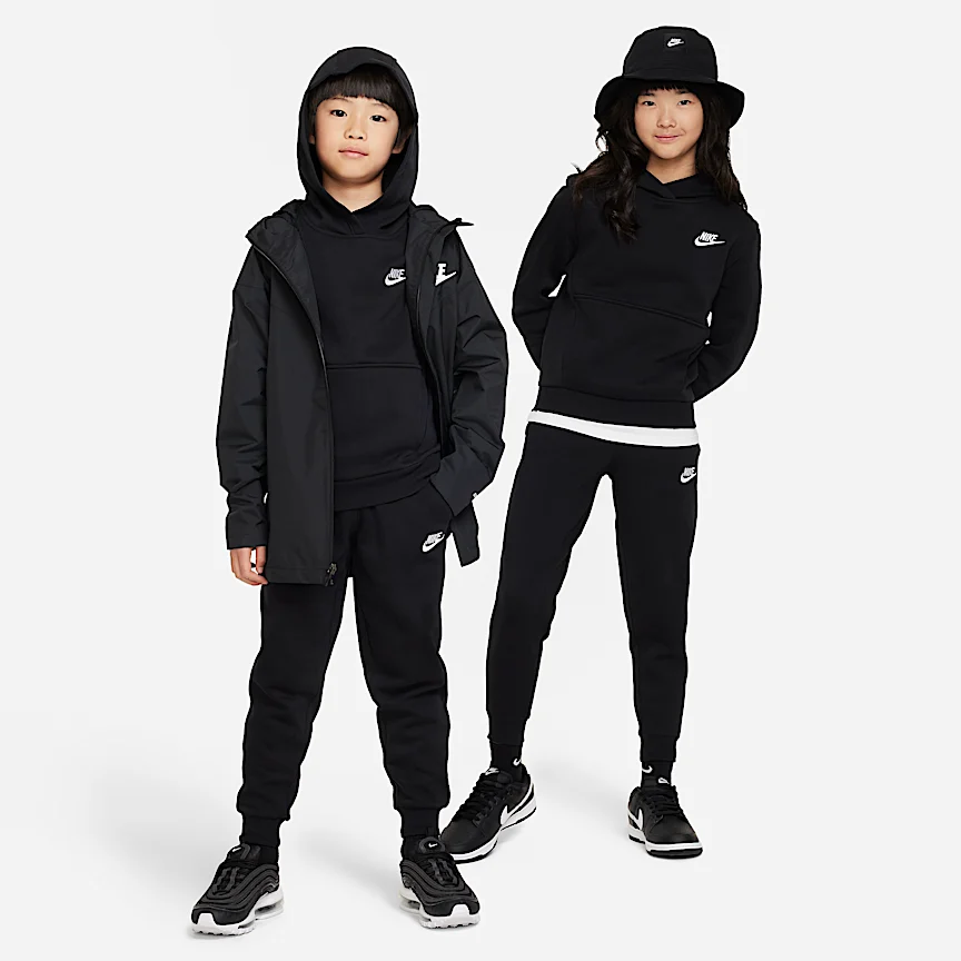 NIKE Sportswear Club Fleece — Big Kids' Pullover Hoodie - Image 5