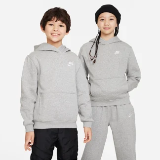 NIKE Sportswear Club Fleece — Big Kids’ Pullover Hoodie