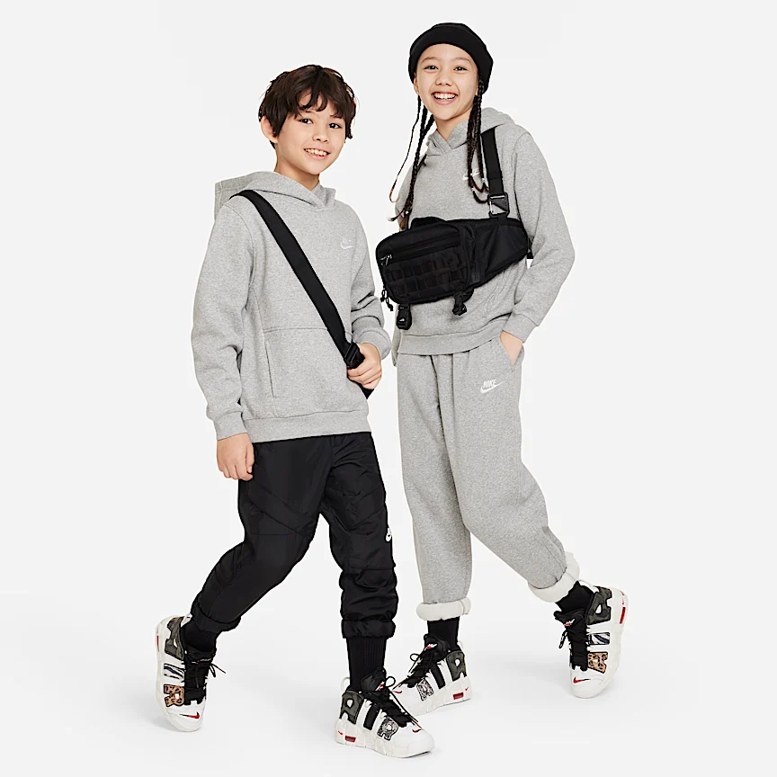 NIKE Sportswear Club Fleece — Big Kids' Pullover Hoodie - Image 5
