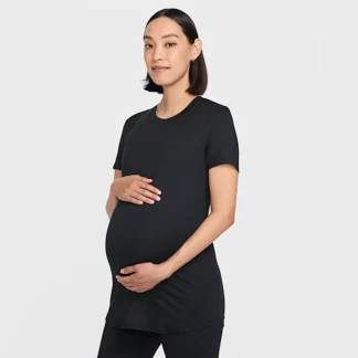 NIKE (M) ワン — ウィメンズ Dri-FIT スリムフィット ショートスリーブ トップ (マタニティ)