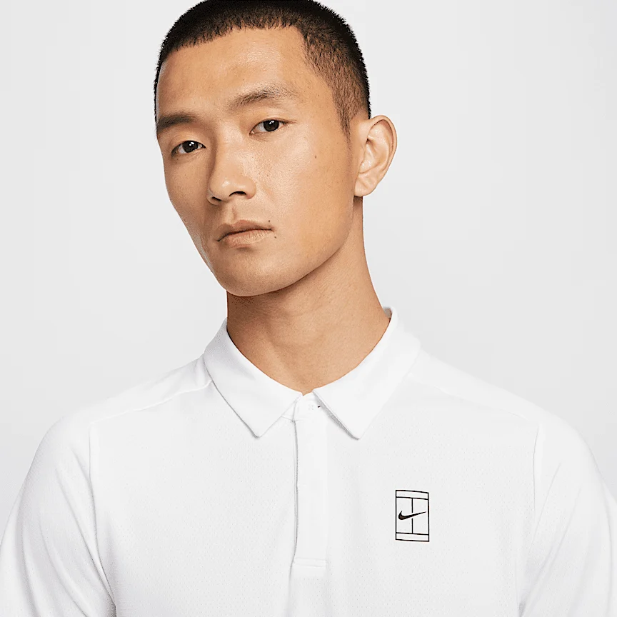 NIKE コート アドバンテージ — メンズ Dri-FIT テニスポロ - Image 3