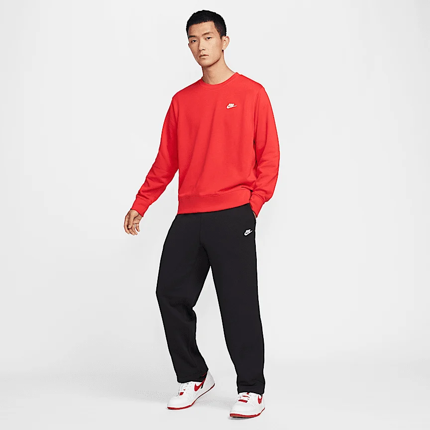 NIKE クラブ — メンズ フレンチ テリー オープンヘム パンツ - Image 6