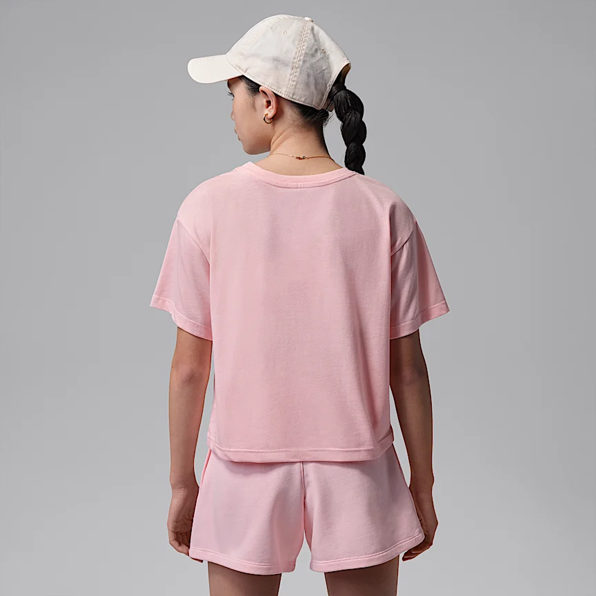 NIKE ジョーダン ブルックリン エッセンシャル — ジュニア (ガールズ) エンブロイダード Tシャツ - Image 2