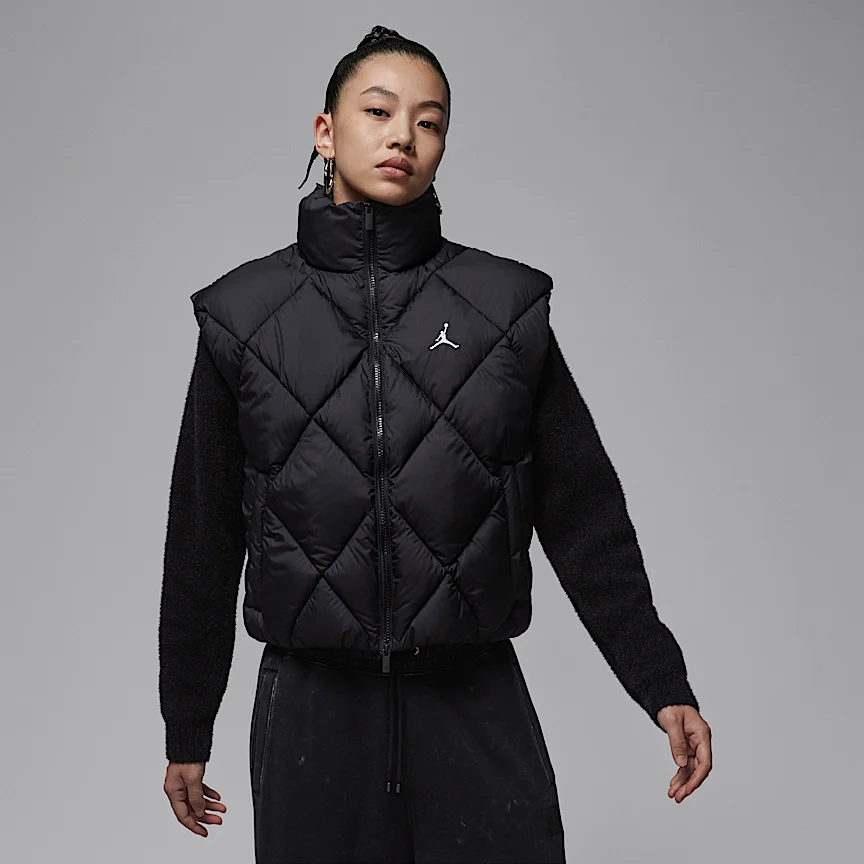 NIKE ジョーダン ブルックリン — ウィメンズ Therma-FIT キルテッド パファー ベスト