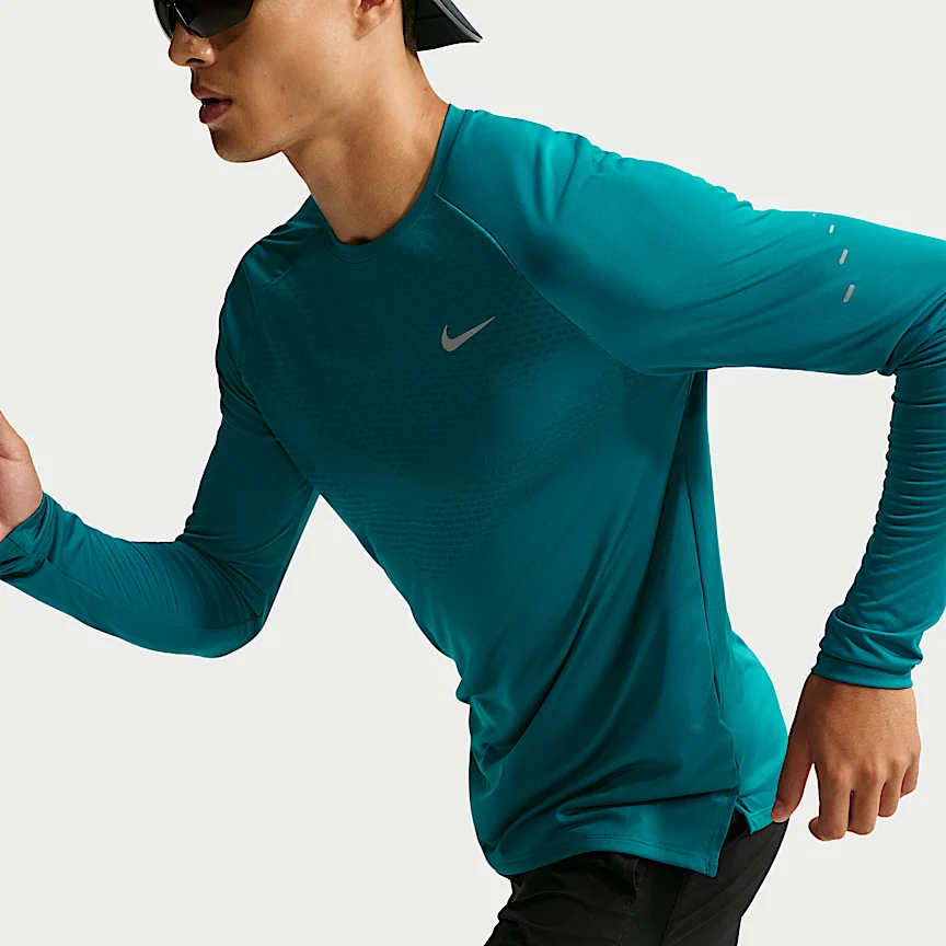 NIKE ストライド — メンズ Dri-FIT ADV ロングスリーブ ランニングトップ - Image 3