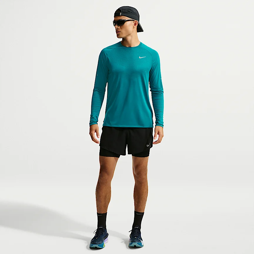 NIKE ストライド — メンズ Dri-FIT ADV ロングスリーブ ランニングトップ - Image 4