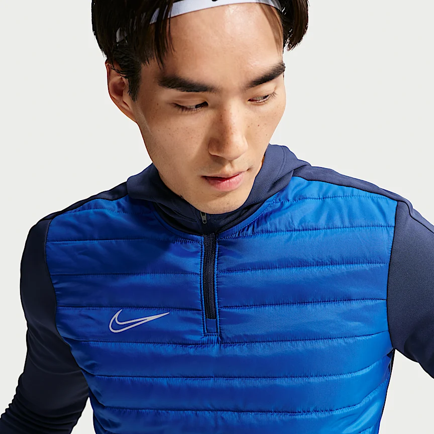 NIKE アカデミー ウィンター ウォリアー — メンズ Therma-FIT サッカードリルトップ - Image 3