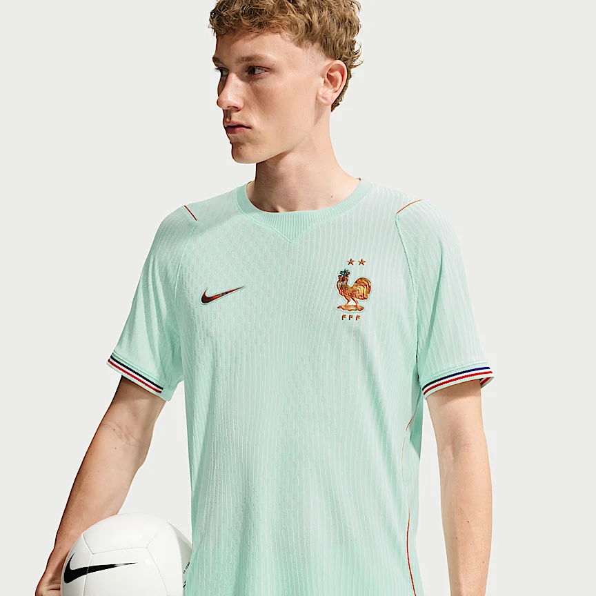 NIKE フランス ナショナルチーム 2026 マッチ アウェイ — メンズ ナイキ Aero-FIT サッカー ユニフォーム トップス