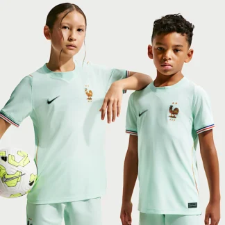 NIKE France National Team 2026 Stadium Away — Big Kids' Nike Dri-FIT Soccer Jersey