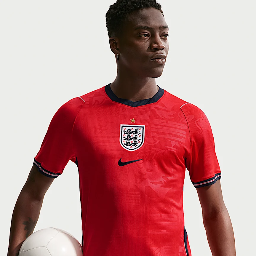 NIKE イングランド ナショナルチーム 2026 スタジアム アウェイ — メンズ ナイキ Dri-FIT サッカーユニフォーム