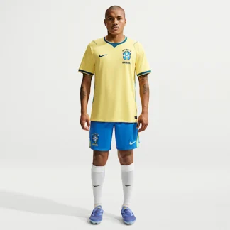 NIKE Brazil 2026 Stadium Home — Men's Nike Dri-FIT Soccer Replica Shorts