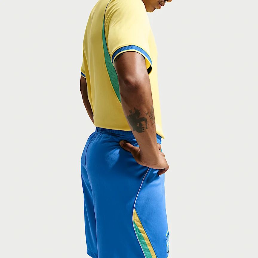 NIKE Brazil 2026 Stadium Home — Men's Nike Dri-FIT Soccer Replica Shorts - Image 3