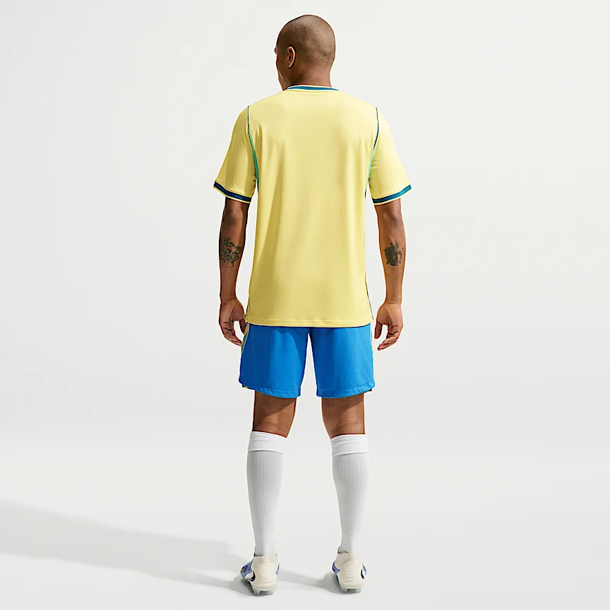 NIKE Brazil 2026 Stadium Home — Men's Nike Dri-FIT Soccer Replica Shorts - Image 5