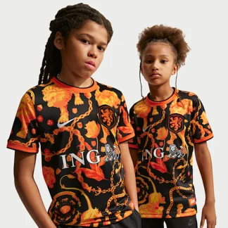 NIKE オランダ x パタ — ジュニア ショートスリーブ サッカートップ