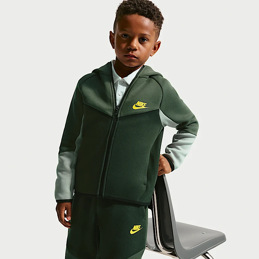 NIKE スポーツウェア — リトルキッズ テック フリース ツーピース フルジップ セットアップ - Image 6
