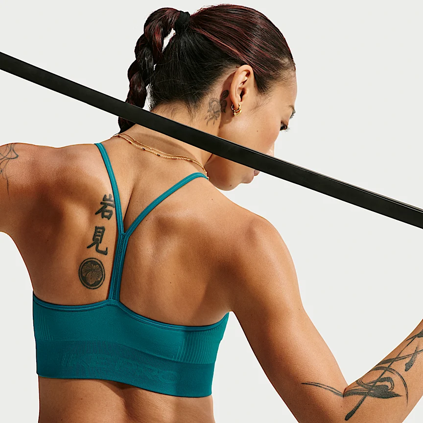 NIKE プロ シームレス — ウィメンズ ライトサポート パッディド スポーツブラ - Image 2