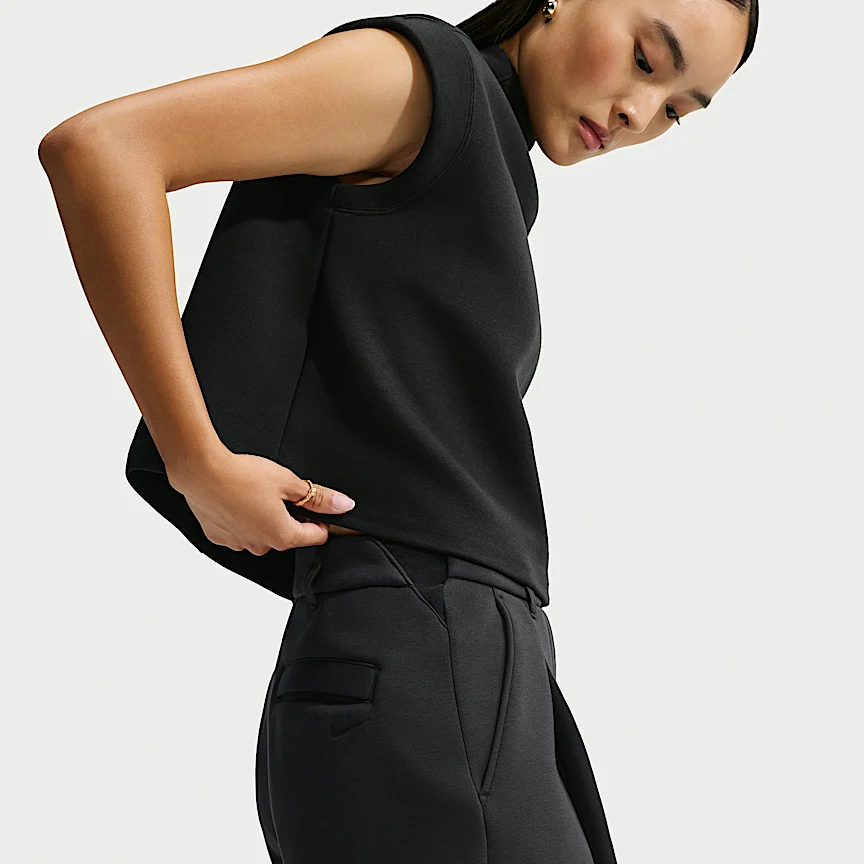NIKE スポーツウェア — ウィメンズ ルーズ ミッドライズ フリース パンツ - Image 4