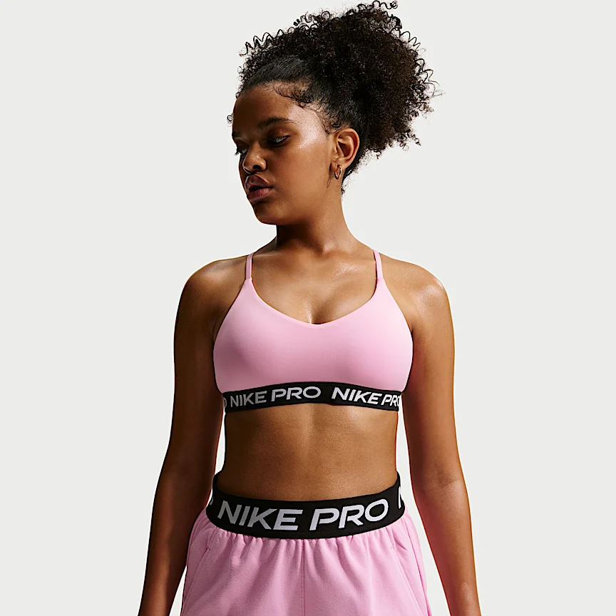 NIKE Pro — Big Kids' (Girls') Indy Bra