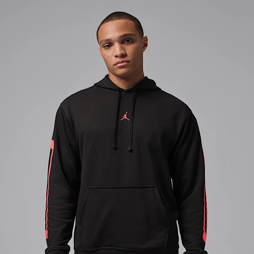 NIKE ジョーダン スポーツ クロスオーバー — メンズ Dri-FIT フリース グラフィック プルオーバー パーカー
