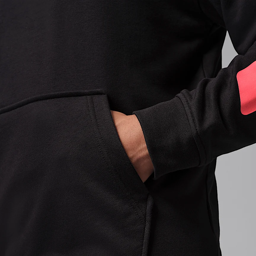 NIKE ジョーダン スポーツ クロスオーバー — メンズ Dri-FIT フリース グラフィック プルオーバー パーカー - Image 4