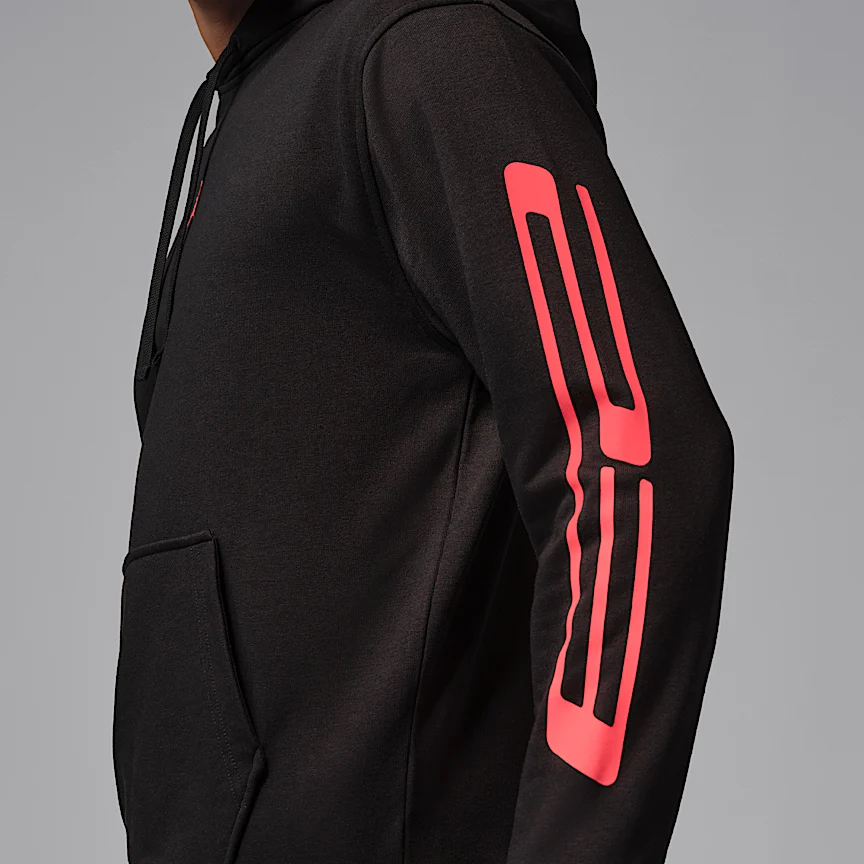 NIKE ジョーダン スポーツ クロスオーバー — メンズ Dri-FIT フリース グラフィック プルオーバー パーカー - Image 5