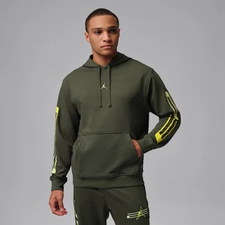 NIKE ジョーダン スポーツ クロスオーバー — メンズ Dri-FIT フリース グラフィック プルオーバー パーカー