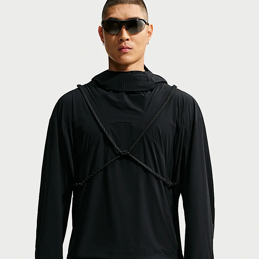 NIKE テック ヘリオス — メンズ Dri-FIT コンバーチブル トレーナー トップス