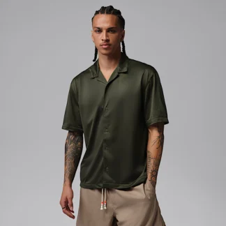 NIKE Jordan Brooklyn — Men’s Festival Button-Down Top